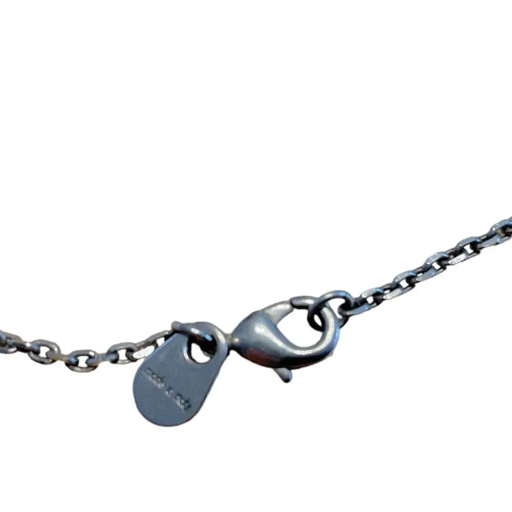 ALEXANDER McQUEEN Skull and Flowers Necklace/Pendant Made in Italy - Picture 6 of 6